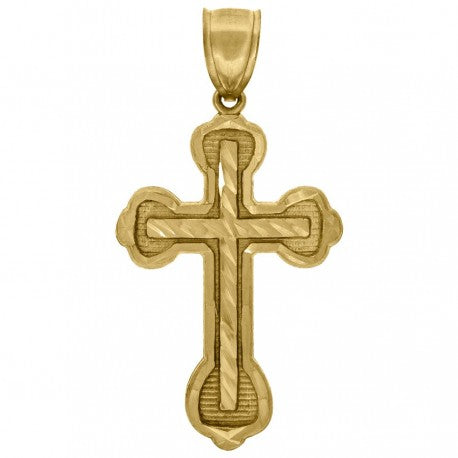 10pcs 11*17mm 4 Color Religion Cross Charms for Necklaces Earrings