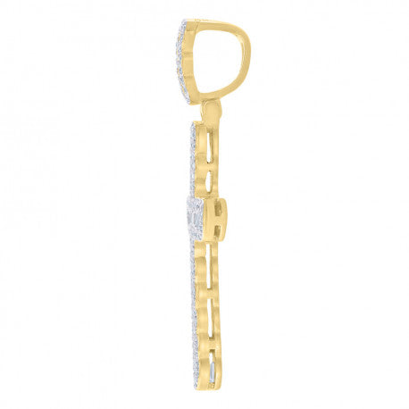 925 Solid Silver Yellow-Tone Gold Vermeil 105559