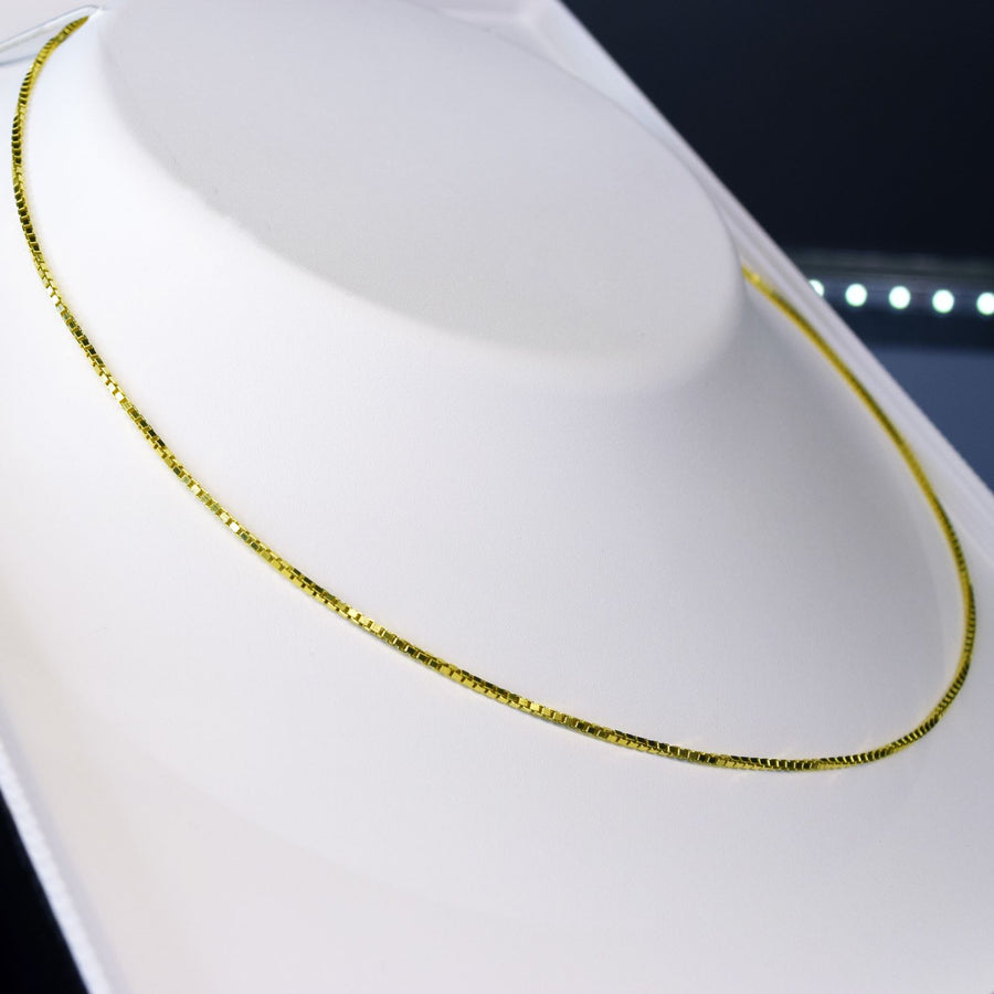 Yellow 925 Silver Unisex 1.1mm Fancy Snake Chain(16”to 24”)992159Y