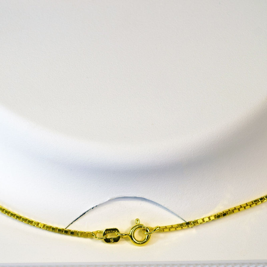 Yellow 925 Silver Unisex 1.1mm Fancy Snake Chain(16”to 24”)992159Y